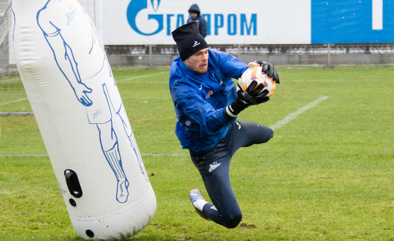 Открытая тренировка «Зенита» перед товарищеским матчем с «Нефтчи»