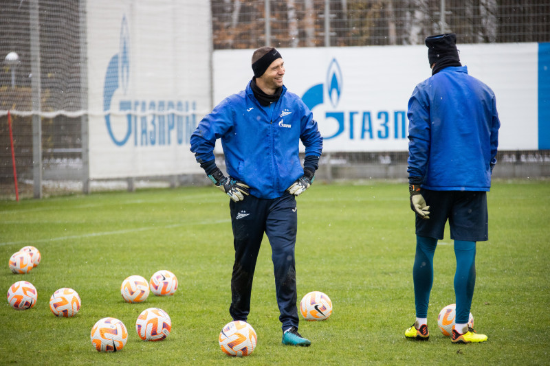 Открытая тренировка «Зенита» перед товарищеским матчем с «Нефтчи»
