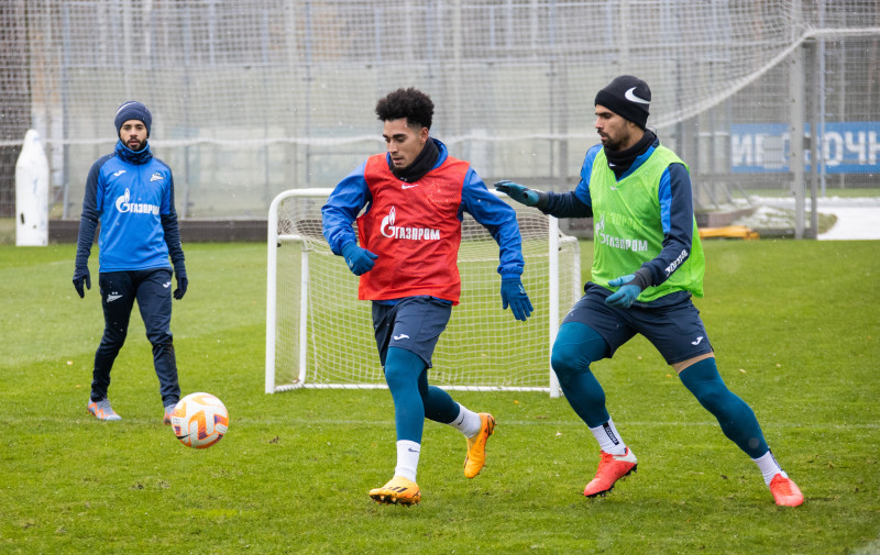 Открытая тренировка «Зенита» перед товарищеским матчем с «Нефтчи»