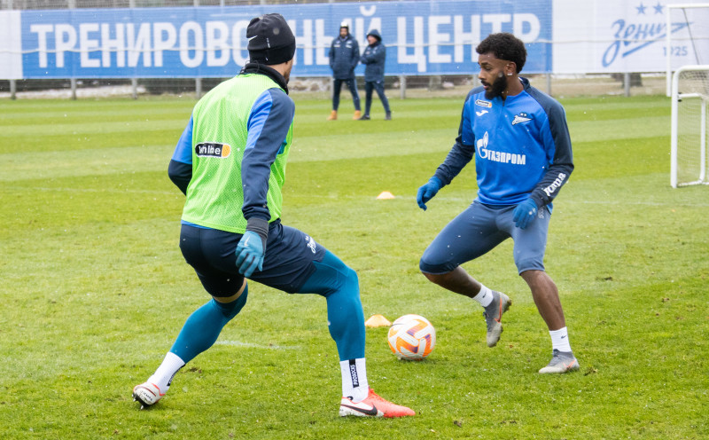 Открытая тренировка «Зенита» перед товарищеским матчем с «Нефтчи»