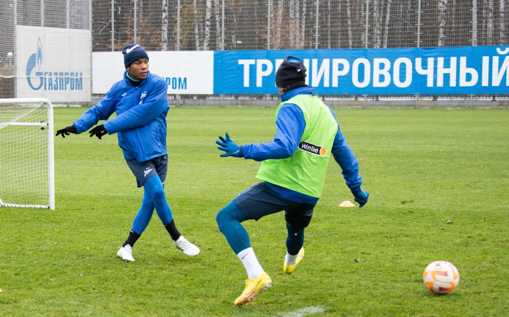 Открытая тренировка «Зенита» перед товарищеским матчем с «Нефтчи»