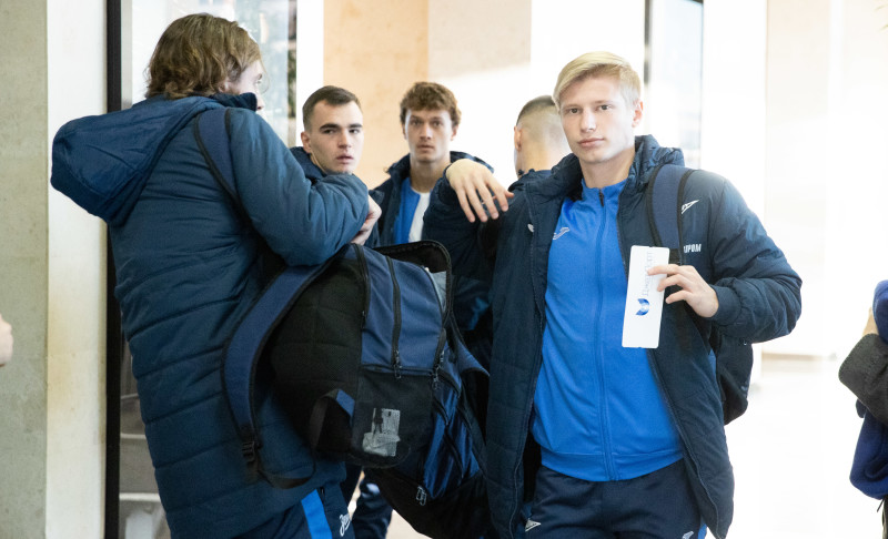 Вылет команды в Баку на матч ПФК «Нефтчи» — «Зенит»