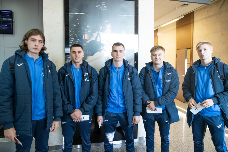 Вылет команды в Баку на матч ПФК «Нефтчи» — «Зенит»