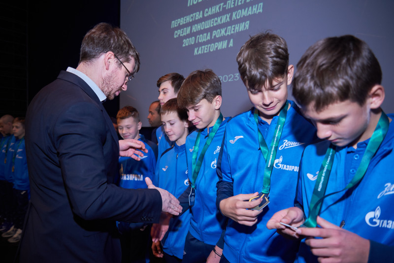 Награждение победителей и призеров первенства Санкт-Петербурга