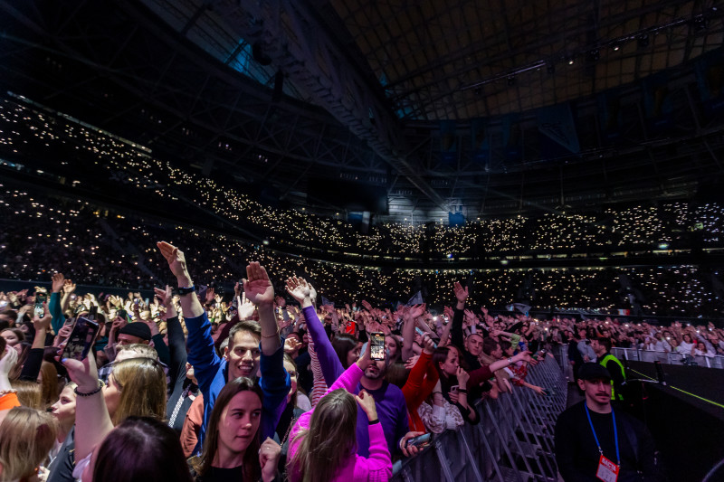 Баста на «Газпром Арене»
