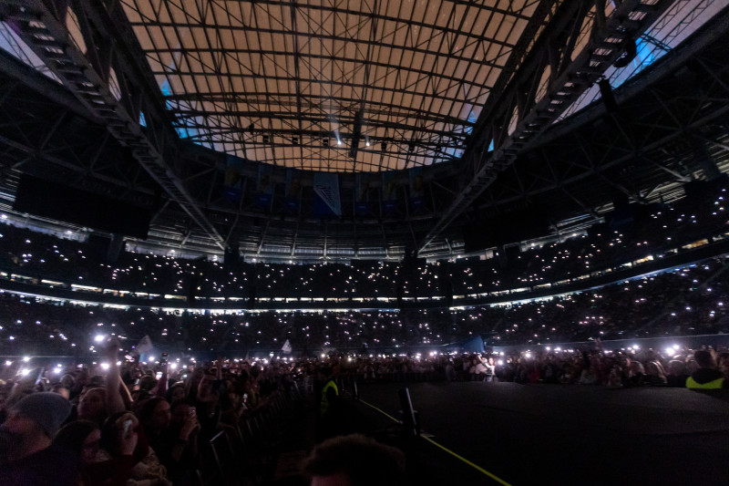 Баста на «Газпром Арене»