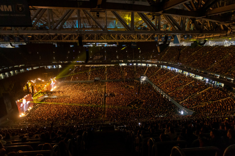 Баста на «Газпром Арене»