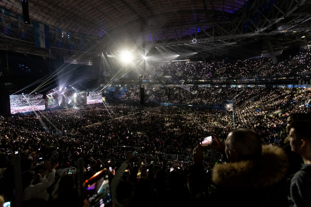 Баста на «Газпром Арене»