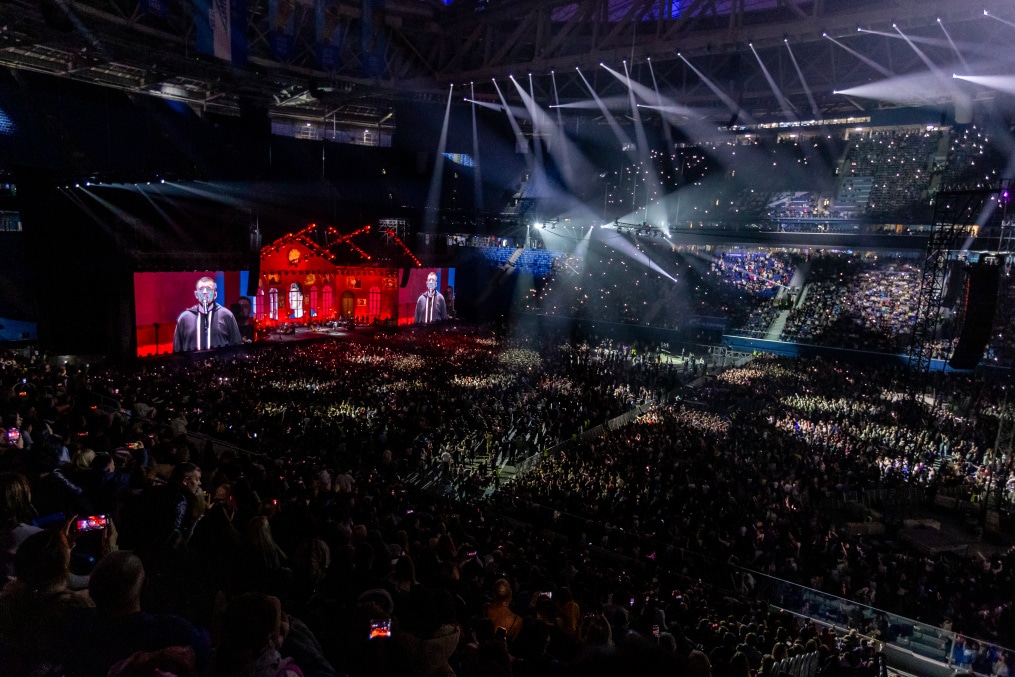 Баста на «Газпром Арене»