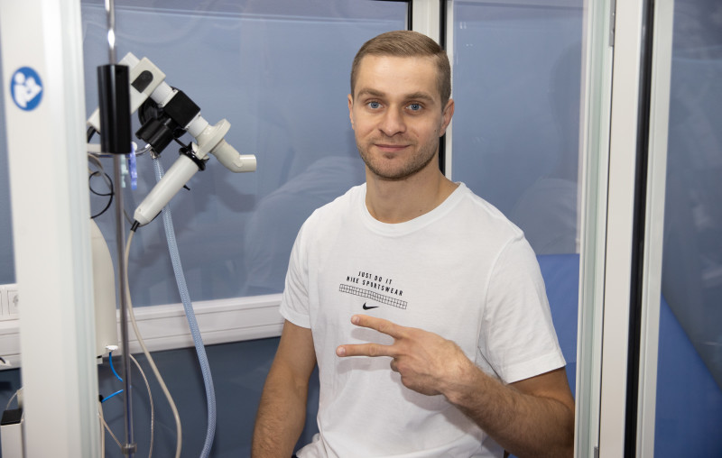 Зимний медосмотр «Зенита» в клинике «Мой медицинский центр»: первый день