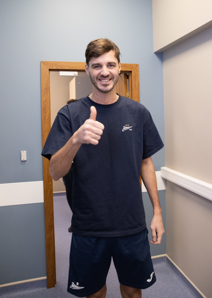 Зимний медосмотр «Зенита» в клинике «Мой медицинский центр»: первый день