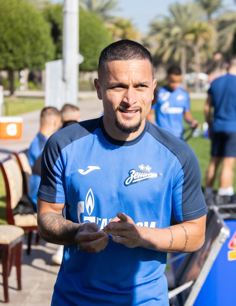 Зимние «Газпром» — тренировочные сборы в Абу-Даби,15 января утренняя тренировка