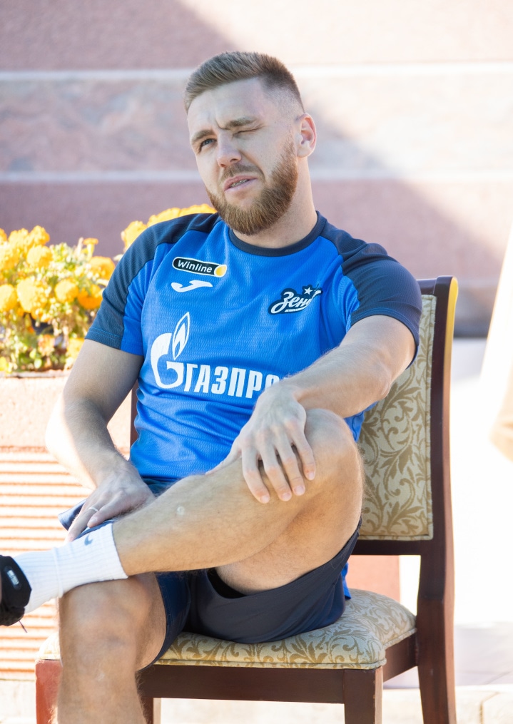 Зимние «Газпром» — тренировочные сборы в Абу-Даби,15 января утренняя тренировка