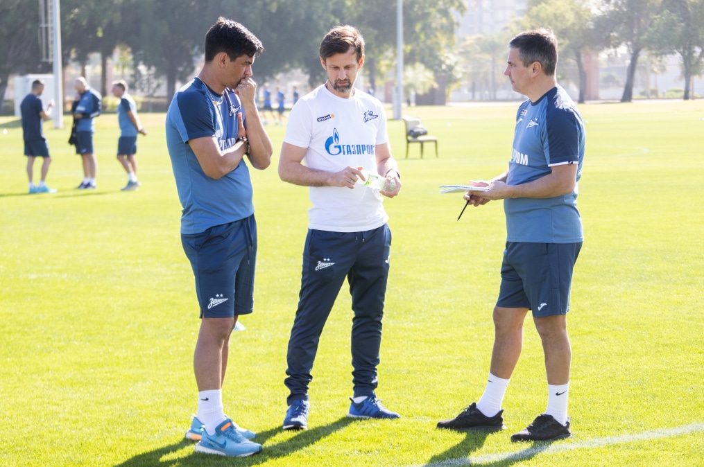 Зимние «Газпром» — тренировочные сборы в Абу-Даби,15 января утренняя тренировка