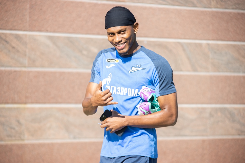 Зимние «Газпром» — тренировочные сборы в Абу-Даби,15 января утренняя тренировка