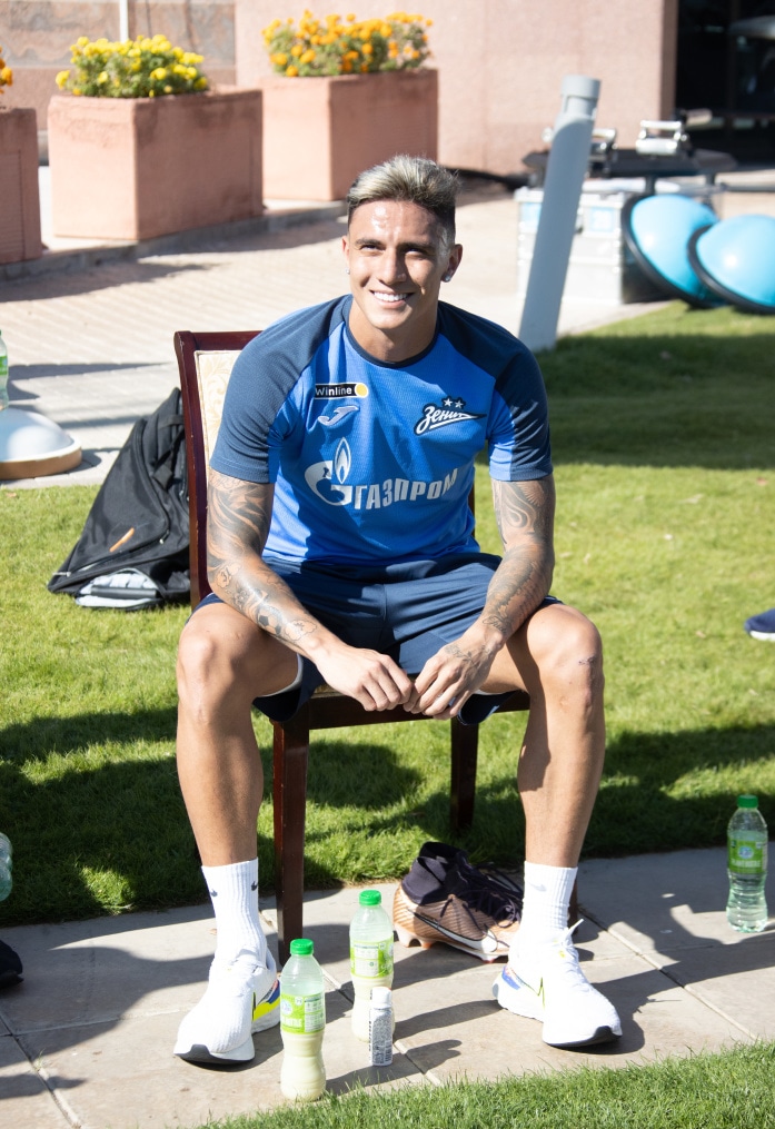 Зимние «Газпром» — тренировочные сборы в Абу-Даби,15 января утренняя тренировка