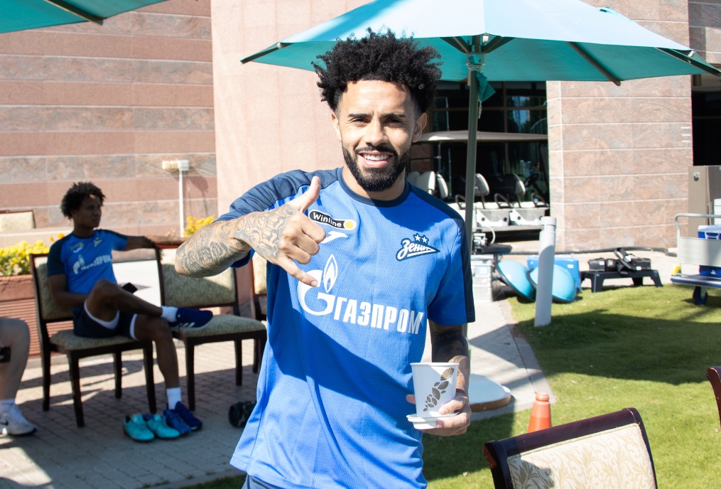 Зимние «Газпром» — тренировочные сборы в Абу-Даби,15 января утренняя тренировка