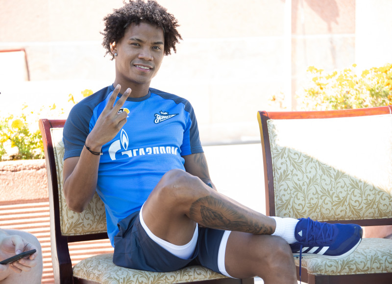 Зимние «Газпром» — тренировочные сборы в Абу-Даби,15 января утренняя тренировка