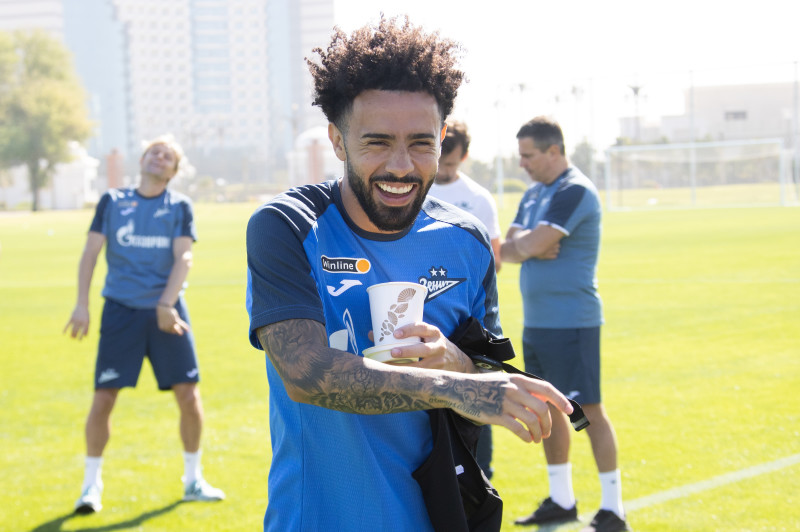 Зимние «Газпром» — тренировочные сборы в Абу-Даби,15 января утренняя тренировка