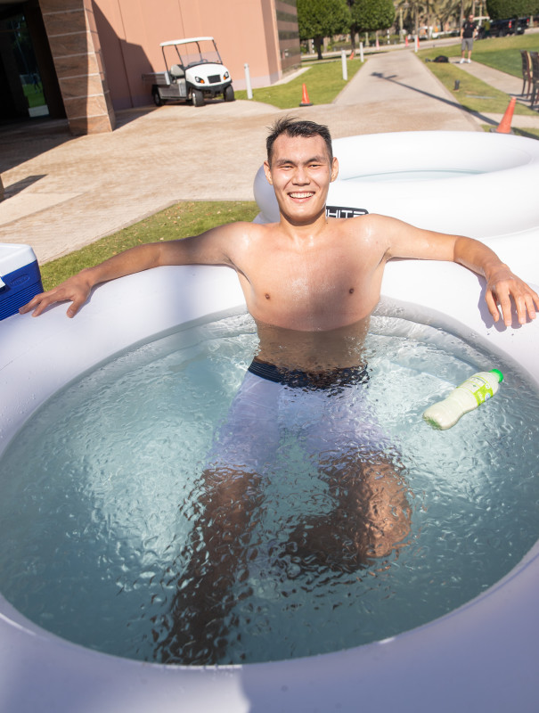 Зимние «Газпром» — тренировочные сборы в Абу-Даби,15 января утренняя тренировка