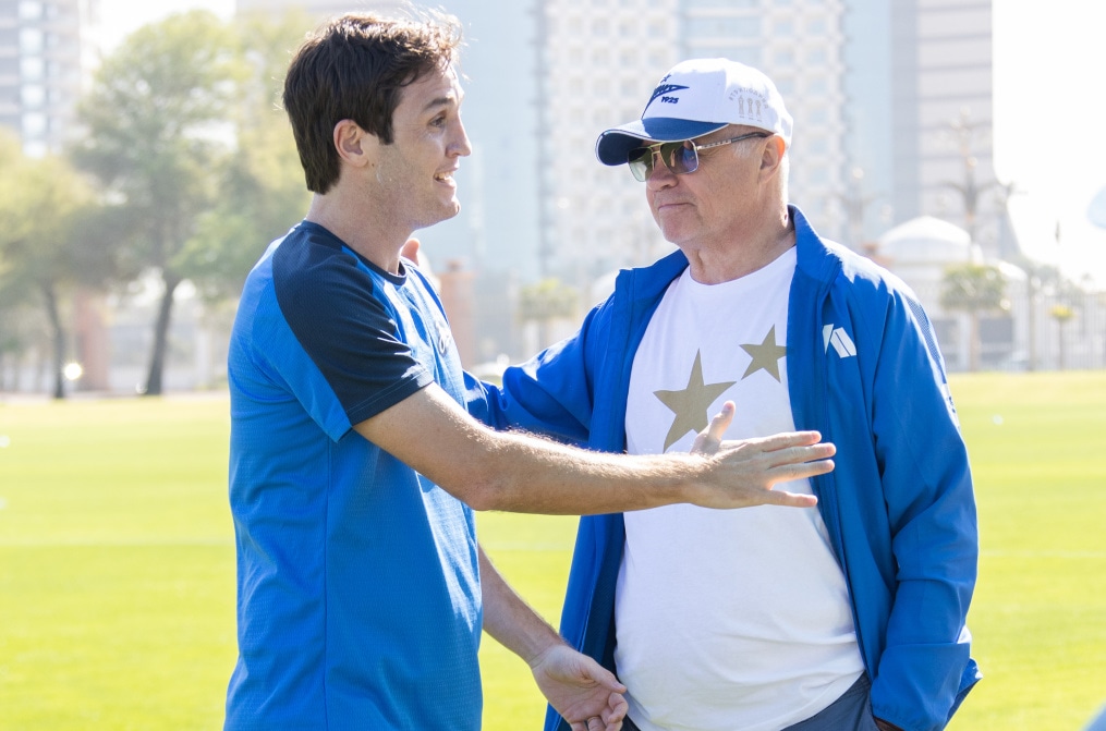 Зимние «Газпром» — тренировочные сборы в Абу-Даби,15 января утренняя тренировка