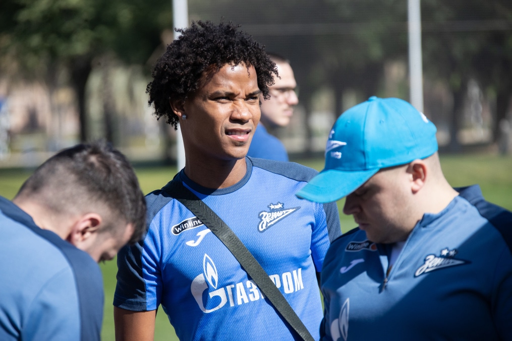 Зимние «Газпром» — тренировочные сборы в Абу-Даби,15 января утренняя тренировка