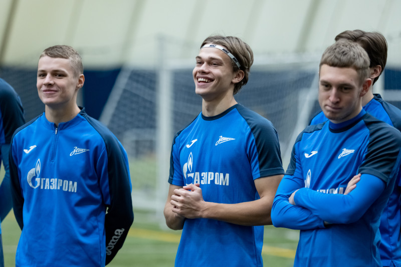 Первая тренировка «Зенита»-2 в 2024 году