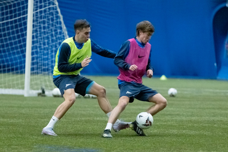 Первая тренировка «Зенита»-2 в 2024 году