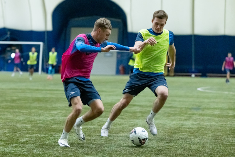 Первая тренировка «Зенита»-2 в 2024 году