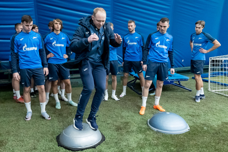 Первая тренировка «Зенита»-2 в 2024 году