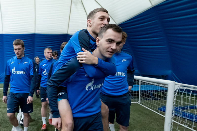 Первая тренировка «Зенита»-2 в 2024 году