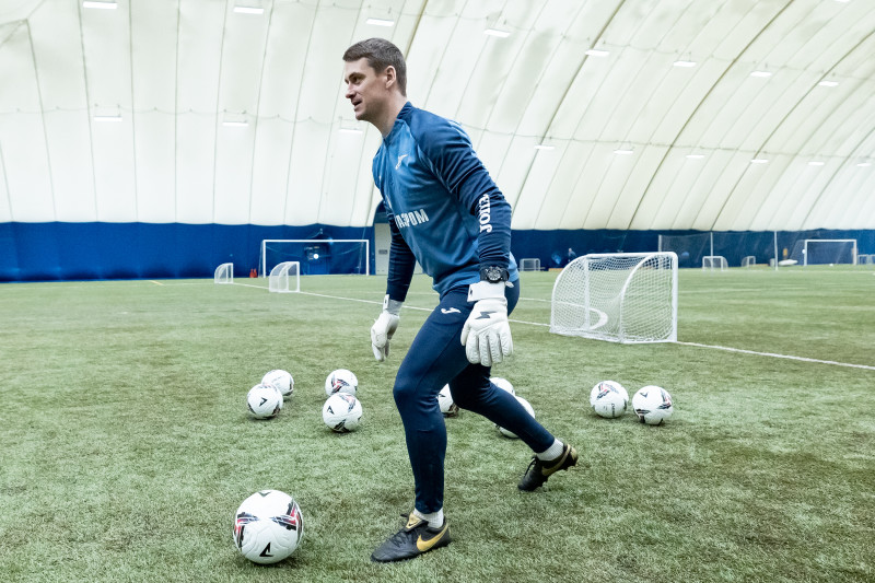 Первая тренировка «Зенита»-2 в 2024 году