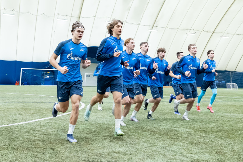 Первая тренировка «Зенита»-2 в 2024 году