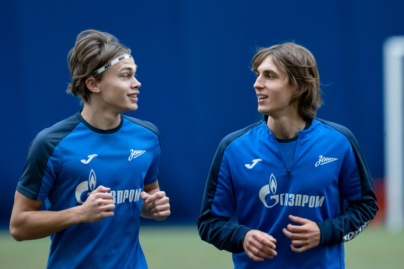 Первая тренировка «Зенита»-2 в 2024 году