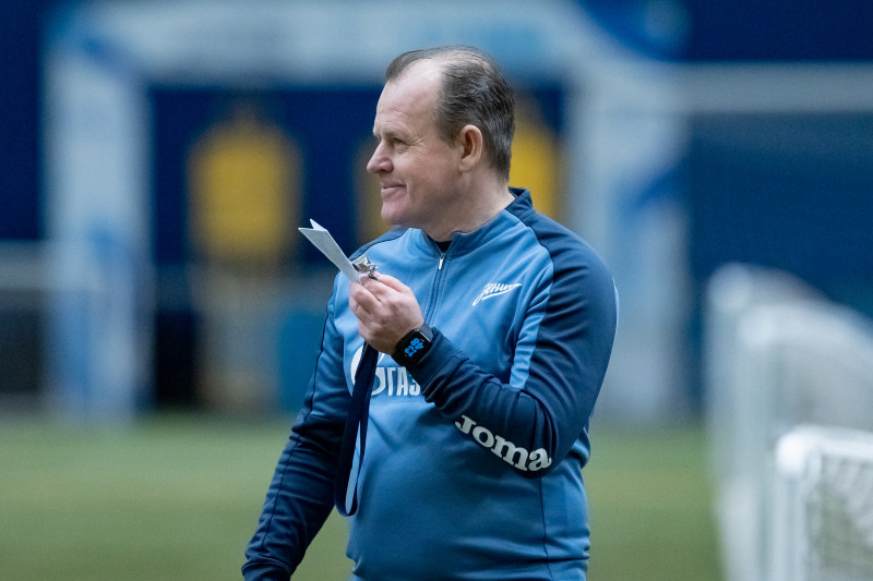 Первая тренировка «Зенита»-2 в 2024 году