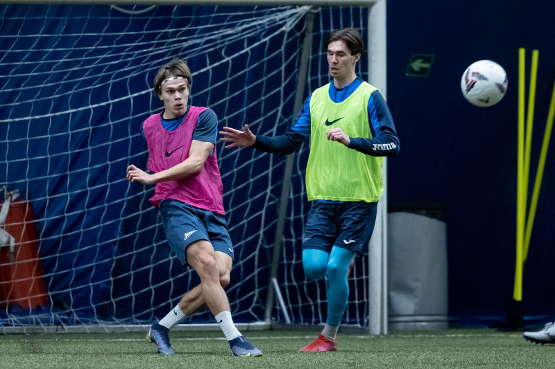 Первая тренировка «Зенита»-2 в 2024 году