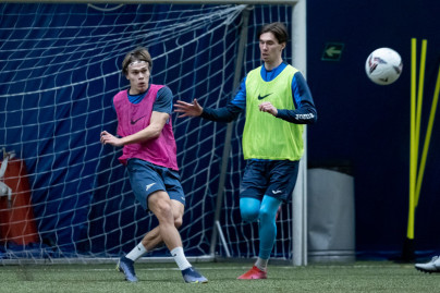 Первая тренировка «Зенита»-2 в 2024 году