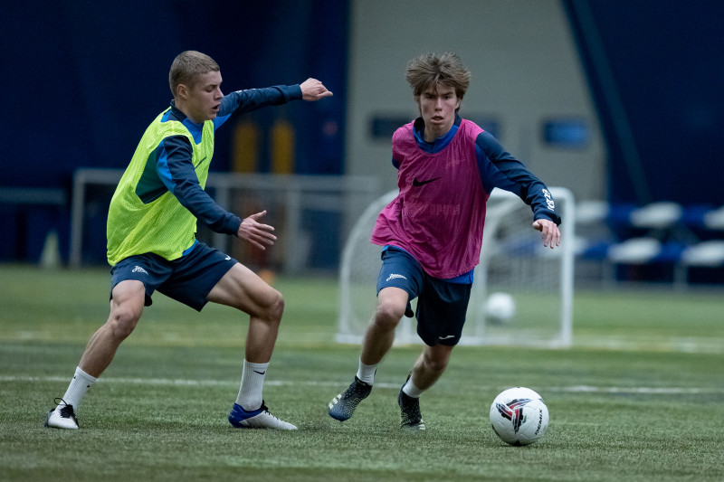 Первая тренировка «Зенита»-2 в 2024 году