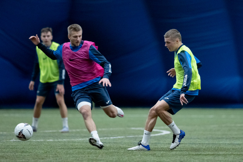 Первая тренировка «Зенита»-2 в 2024 году