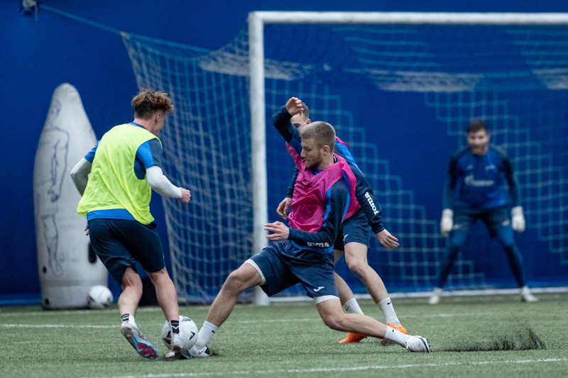 Первая тренировка «Зенита»-2 в 2024 году