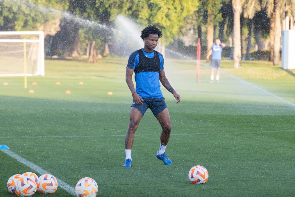 Зимние «Газпром» — тренировочные сборы в Абу-Даби,15 января вечерняя тренировка