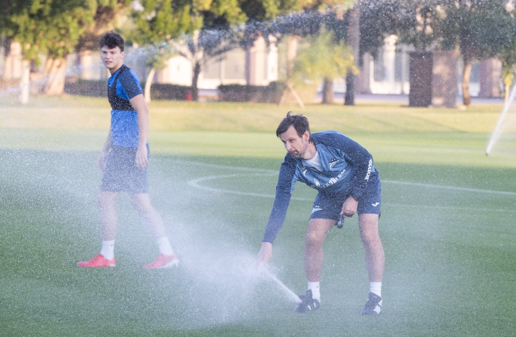 Зимние «Газпром» — тренировочные сборы в Абу-Даби,15 января вечерняя тренировка