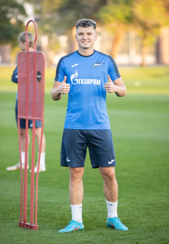 Зимние «Газпром» — тренировочные сборы в Абу-Даби,15 января вечерняя тренировка