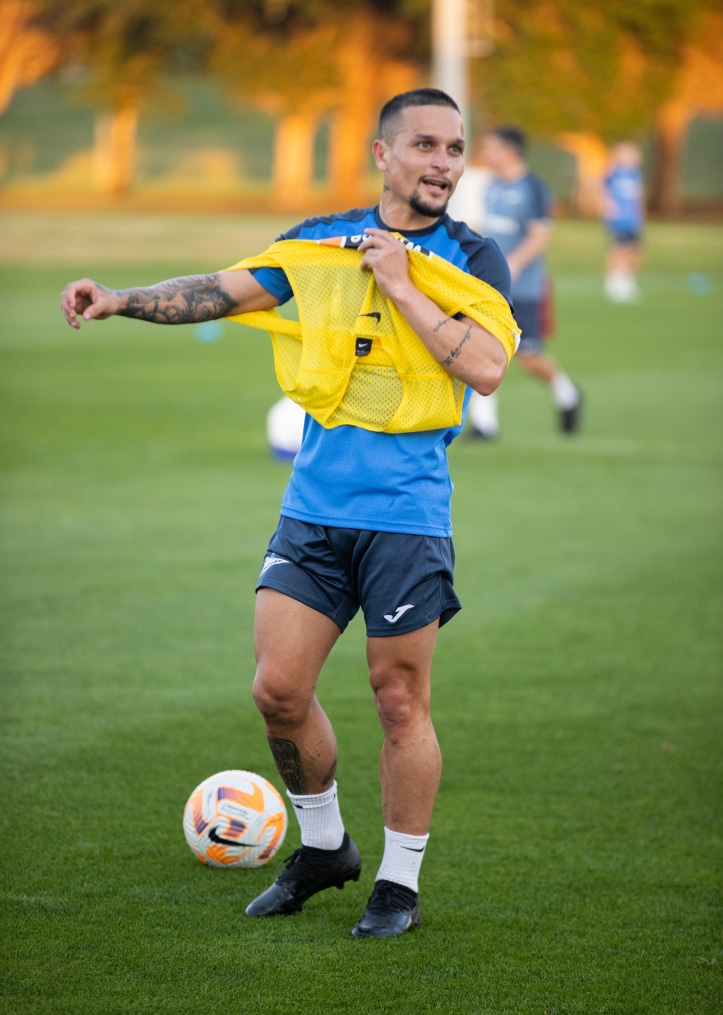 Зимние «Газпром» — тренировочные сборы в Абу-Даби,15 января вечерняя тренировка