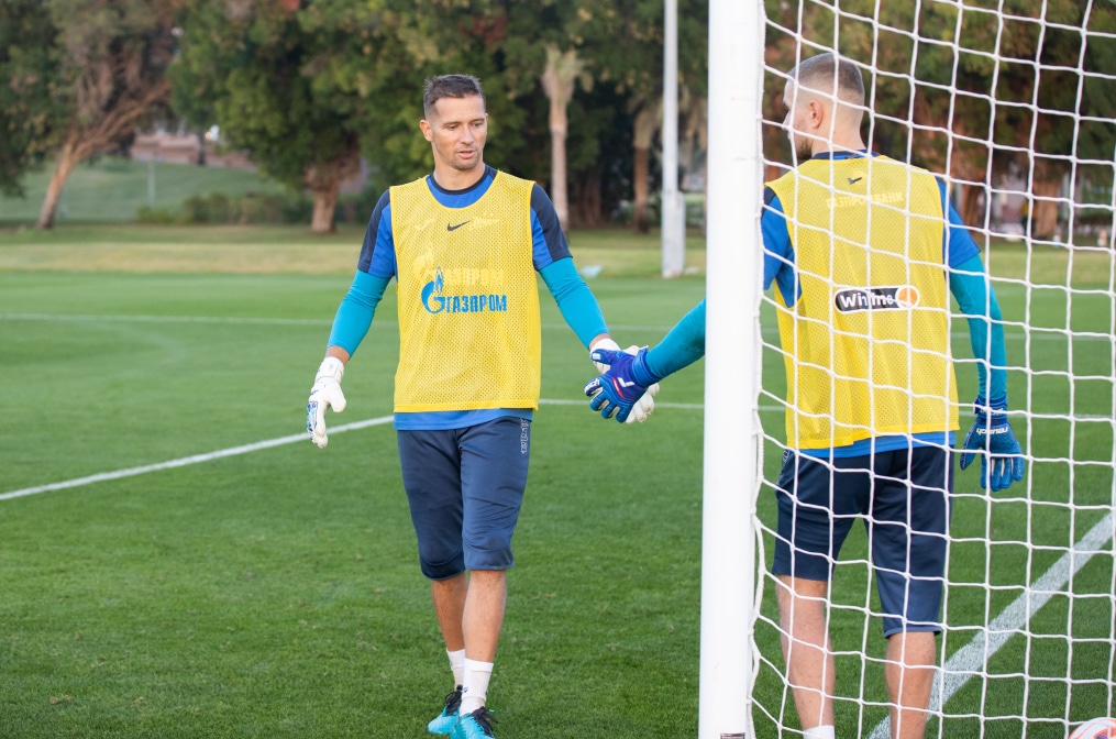 Зимние «Газпром» — тренировочные сборы в Абу-Даби. 16 января, вечерняя тренировка