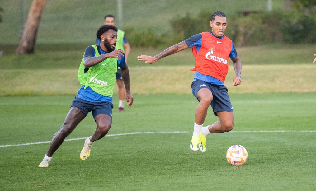 Зимние «Газпром» — тренировочные сборы в Абу-Даби. 16 января, вечерняя тренировка