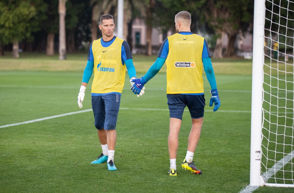 Зимние «Газпром» — тренировочные сборы в Абу-Даби. 16 января, вечерняя тренировка