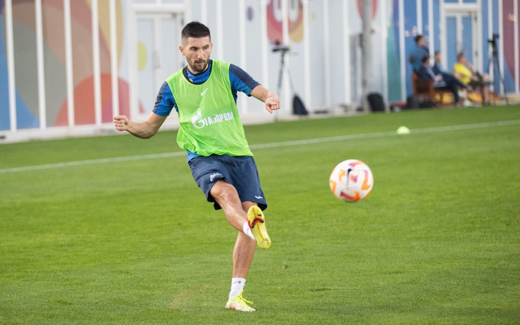 Зимние «Газпром» — тренировочные сборы в Абу-Даби. 16 января, вечерняя тренировка