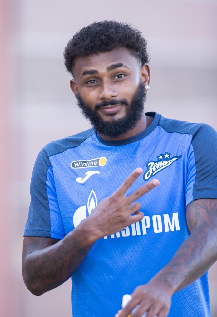 Зимние «Газпром» — тренировочные сборы в Абу-Даби. 16 января, вечерняя тренировка