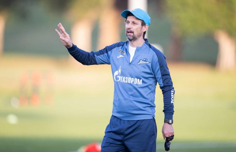 Зимние «Газпром» — тренировочные сборы в Абу-Даби. 16 января, вечерняя тренировка